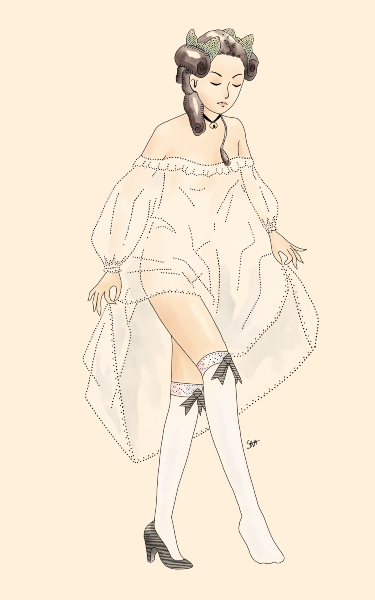 Elodie 1801 poster in colour.